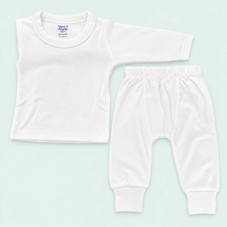 Newborn Baby Thermal Suit – Long Sleeve Shirt & Trouser Set