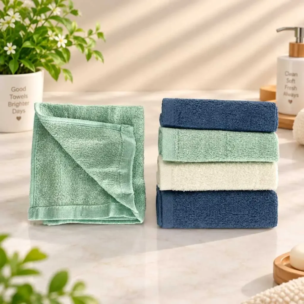 Soft Baby Washcloth – Gentle Face & Bath Towel