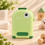 Green baby bottle cleaning brush set with storage case multiple brushes spray bottle and travel accessories