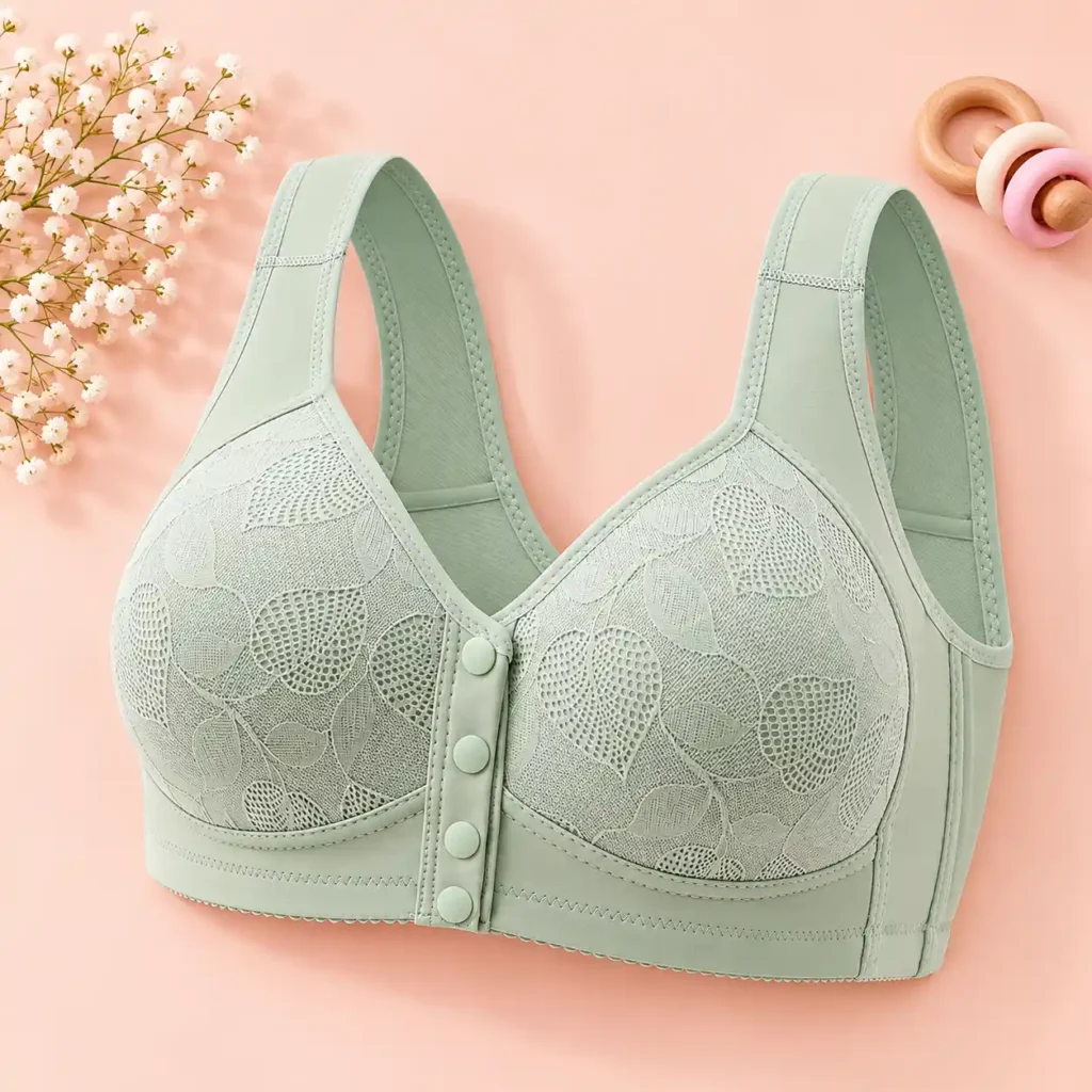 Maternity & Nursing Bra / Front-Open Feeding Bra