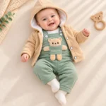 Baby Winter 2-Piece Outfit with Hooded Jacket