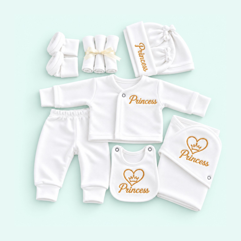 Welcome Little Princess Baby 11 Pieces Fleece Set